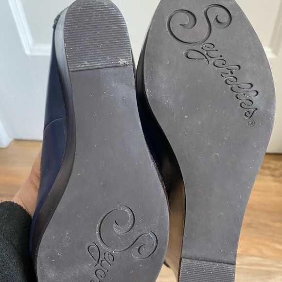 Seychelles royal blue wedges -size 7 - Picture 4 of 4